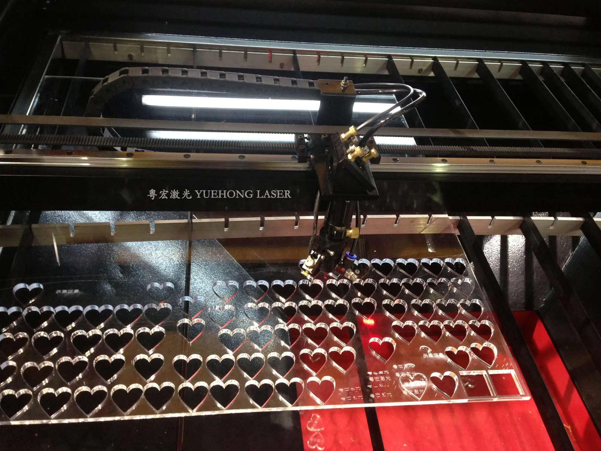 ABS Acrylic Sheet  Double Color Board 1390 80w 100w 130w 150w Laser Engraving and Cutting Machine