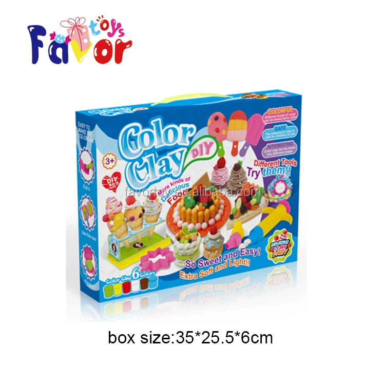 Intelligent non-tioxic modeling clay toy play dough set