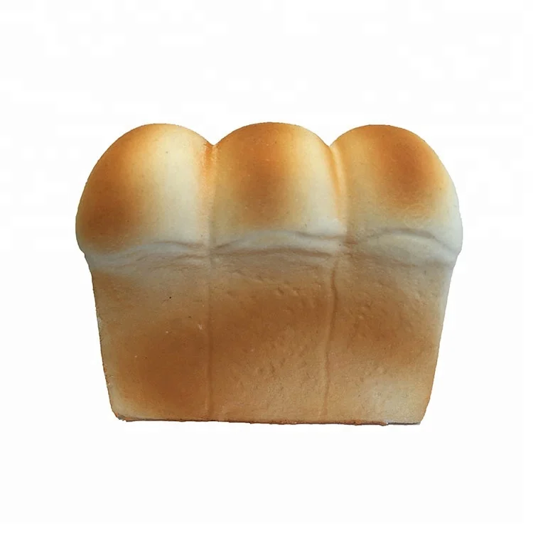 China supplier custom super soft pu foam small loaf bread squishy toy