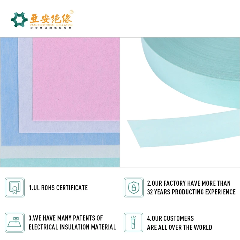 Factory price transformer winding 6630 6641 class F sintoflex 515 flexible laminate material Class F DMD insulation paper