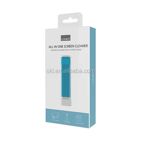 All in One Screen Cleaner with Phone Stand and Colorful Cleaning Cloth