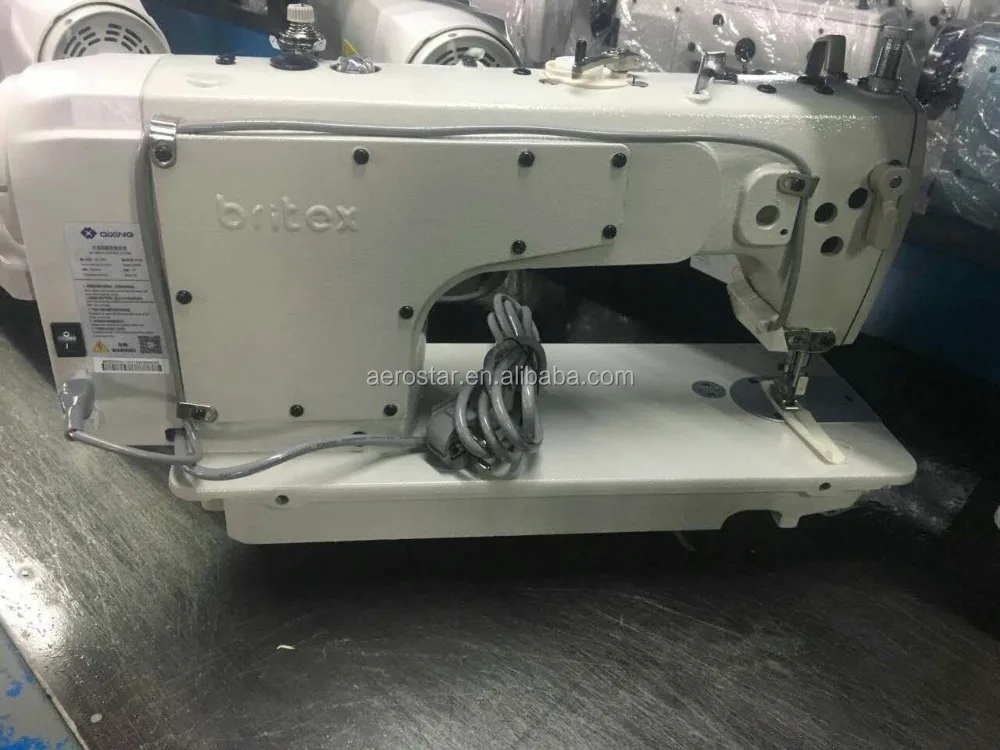 BR-8700D Typical Industrial Highly Integrated Mechatronic Computer Direct Drive Lockstitch With Auto Trimming Sewing Machine