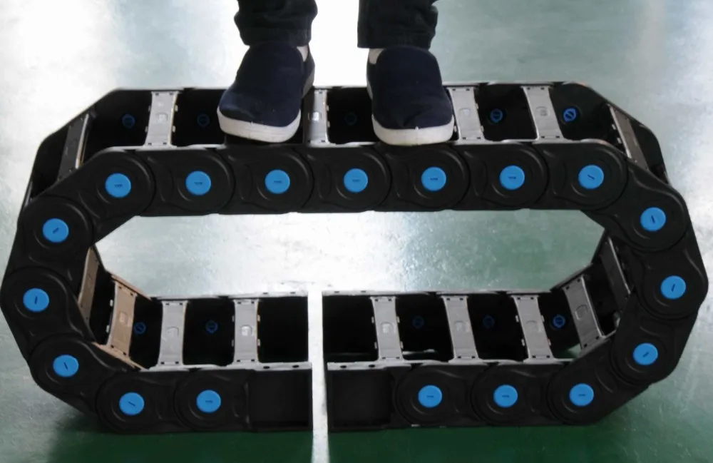 Кабельная пластиковая тяжелая нагрузка Защитная переносная цепь с более длительным сроком защиты