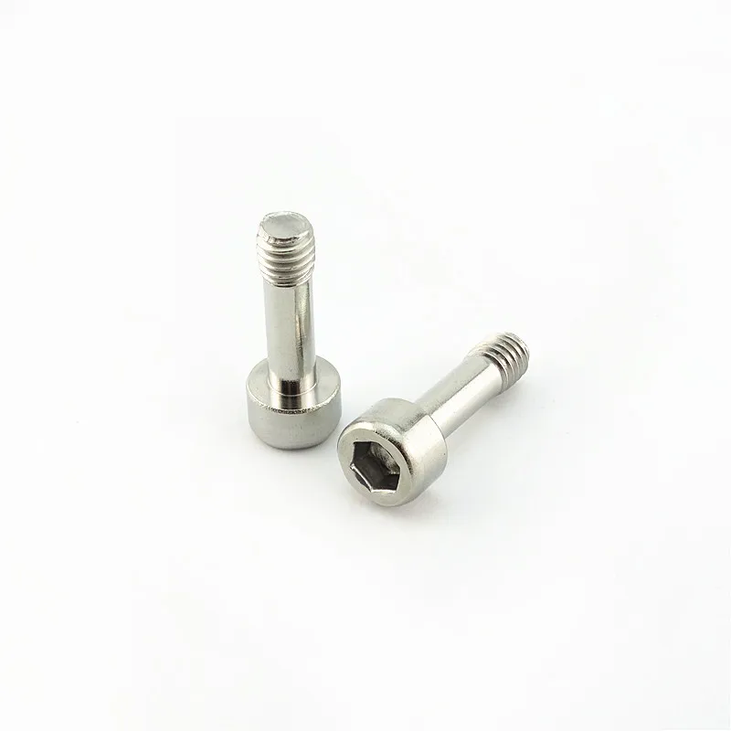 Socket stainless steel waisted shank screw captive screw
