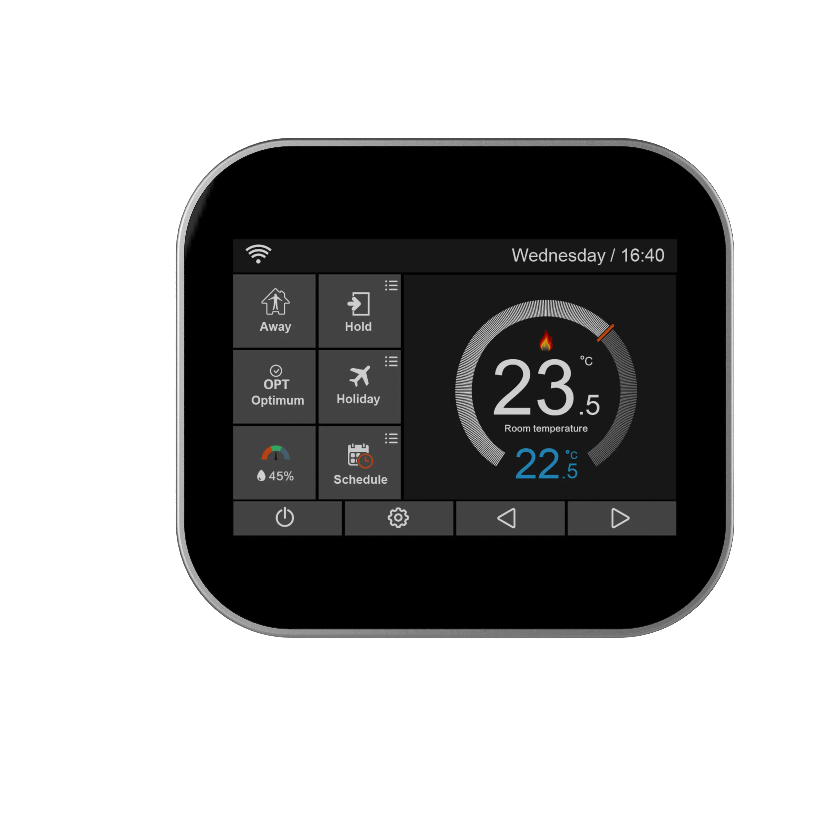 DX Model  thermostat / Black Colour