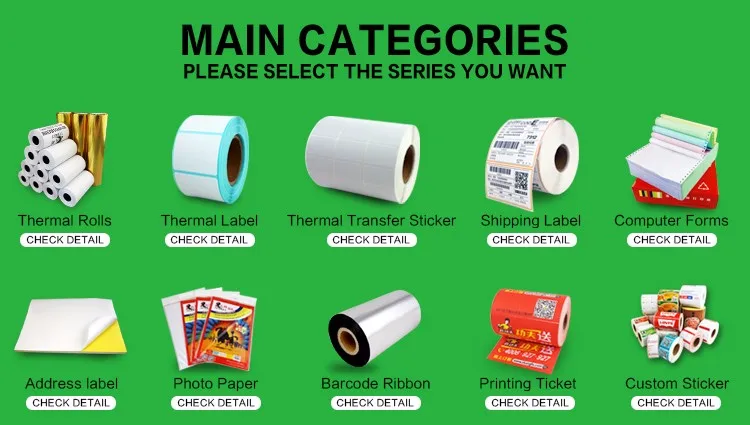 barcode stickers label rolls printing labels blank vinyl sticker paper roll