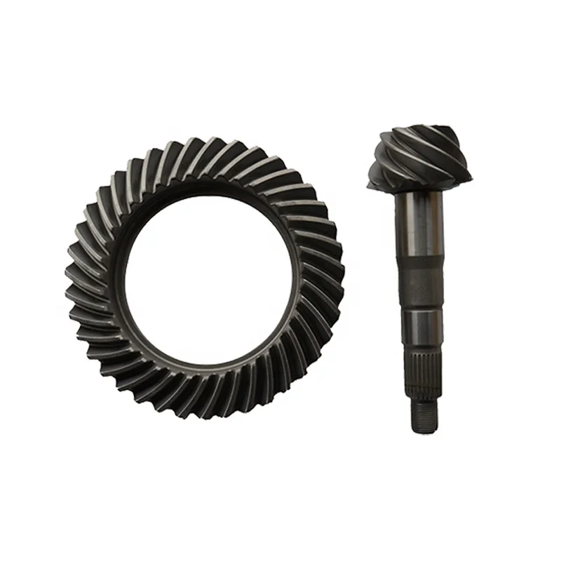 Autoparts factory Customized crown wheel and pinion gear bevel gear with ratio 9*41
