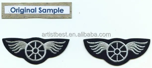 Hot Selling Rock Hook and Loop Tape Decoration Fabric Patch