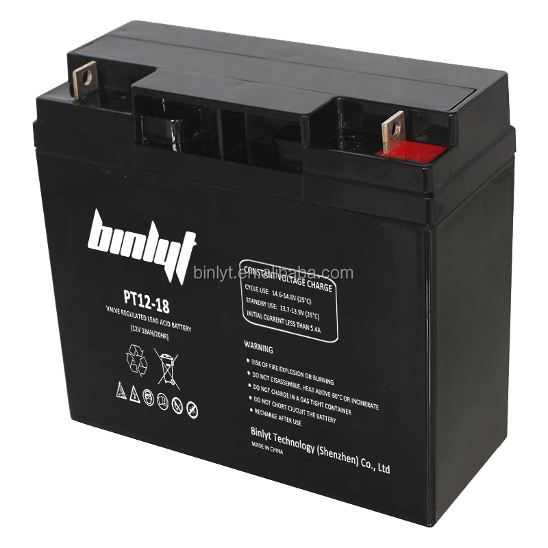 rechargeable 12v 18ah 20hr battery AGM ups battery