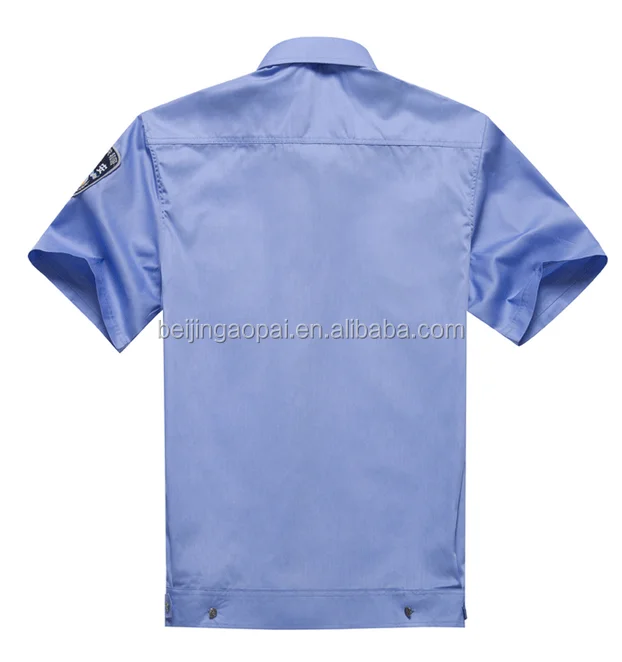 Custom logo wholesale cheap design security guard uniforms