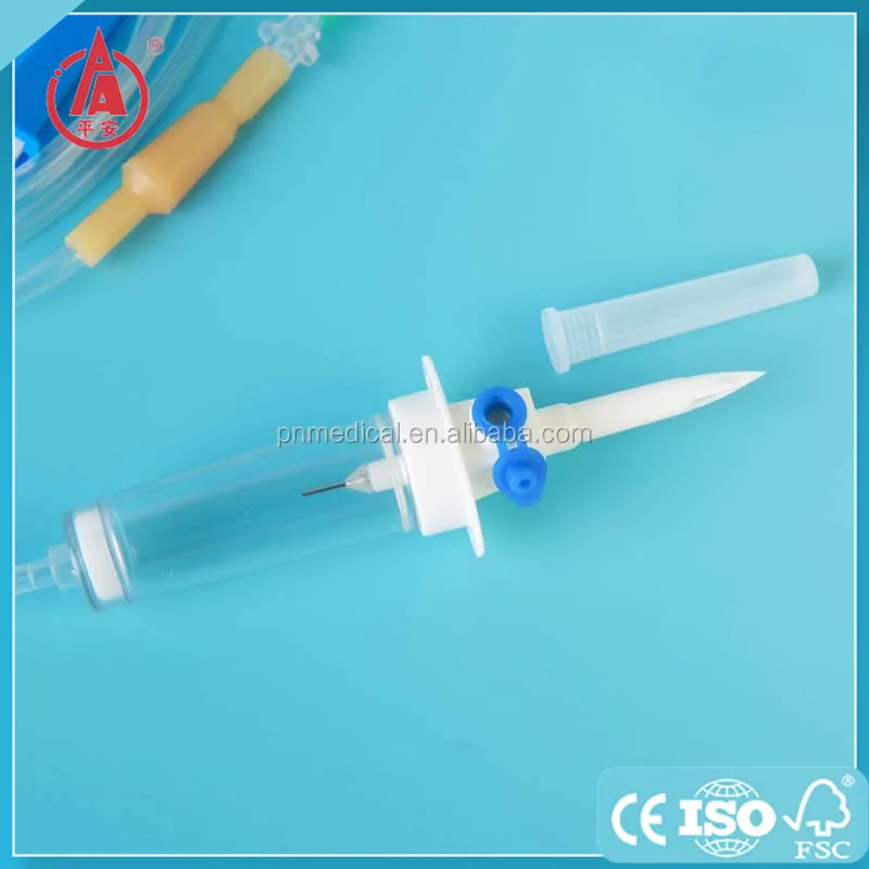 
Top selling disposable medical saline adult iv infusion set 