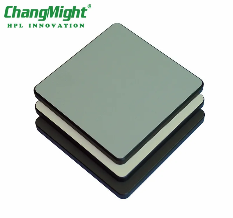 CMT FORMICA Fireproof Waterproof 5-12mm wood garin Compact Laminate Hpl Solid Phenolic Resin Board
