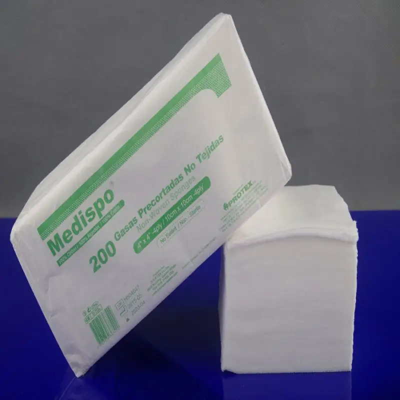 
4x4 medical sterile gauze 5x5 pads medical consumables compress 