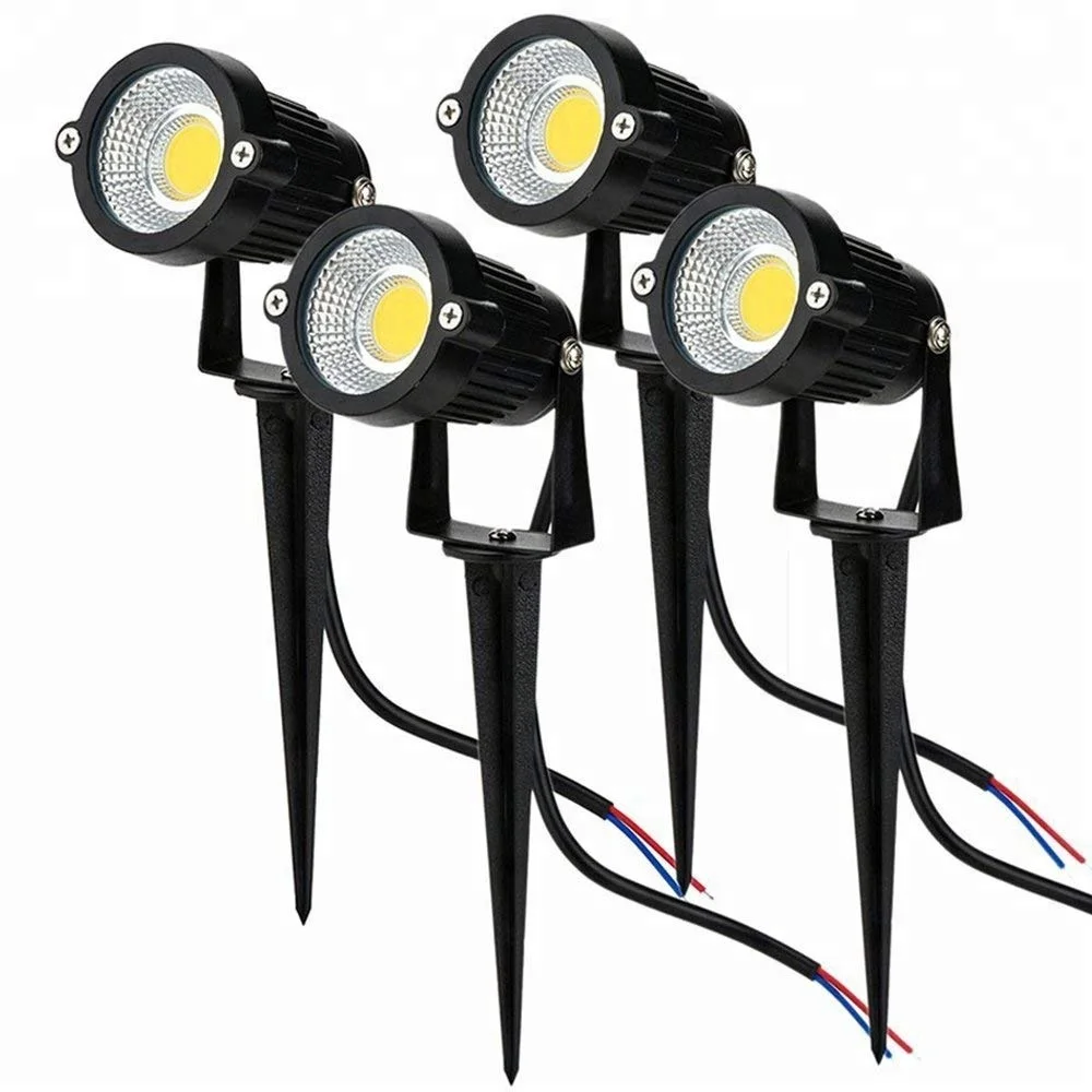 5w waterproof 12 volt led outdoor garden light for outdoor decoration