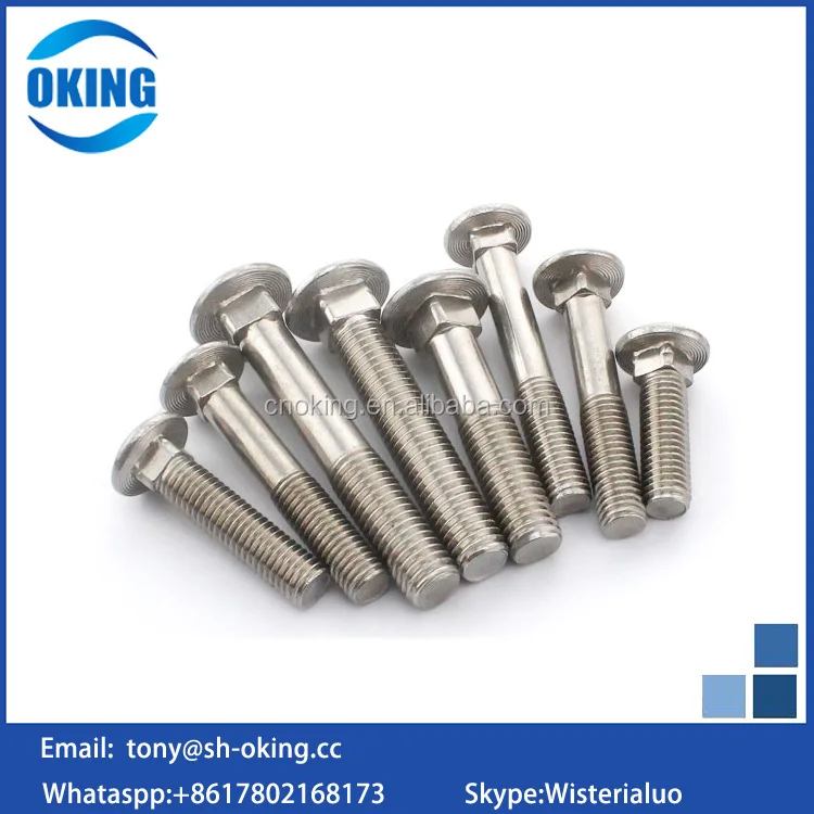 Square Neck Bolts long neck din 903 carriage bolts