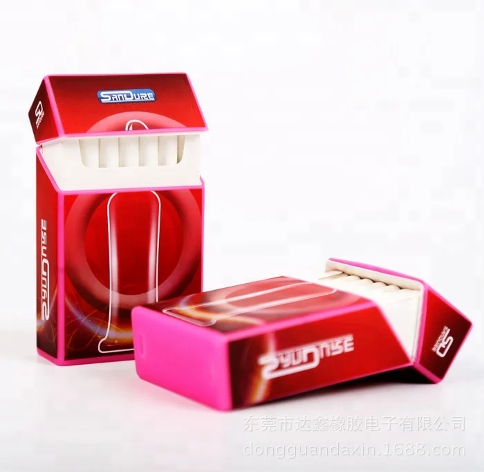 
New Fashionable Cigarette Silicone Case For Promotion, Case For Cigarette Pack 