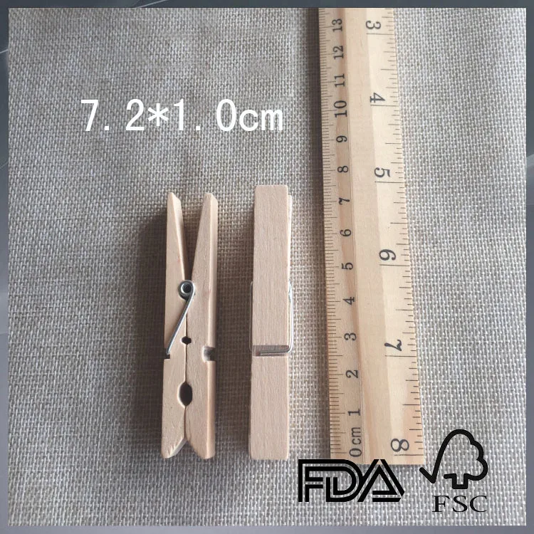 Difference size wooden clothes pin wooden peg wooden clip