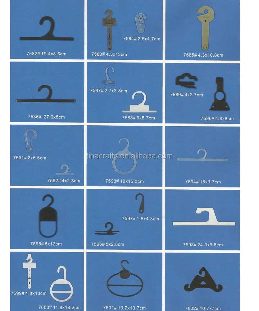 New designPlastic hanger hook for plastic bag