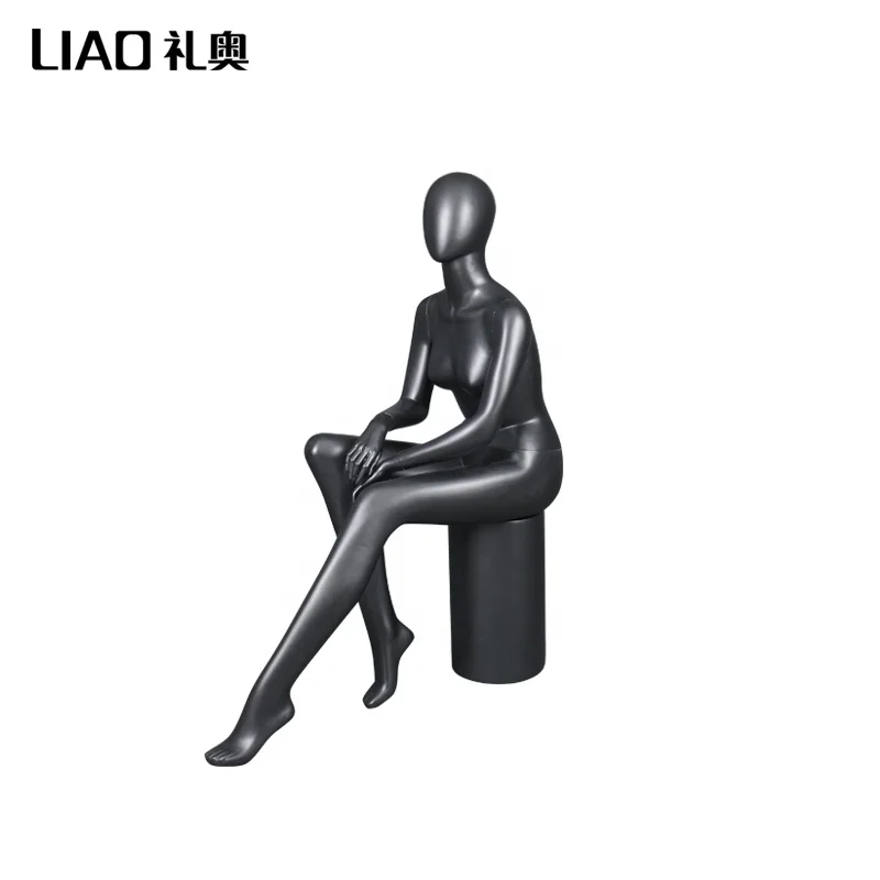 Full body black underwear female mannequin fiberglass women dummy for garments display