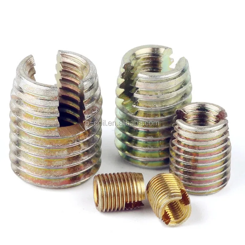 hot sale M4 self tapping self cutting thread insert screw fasteners with good quality