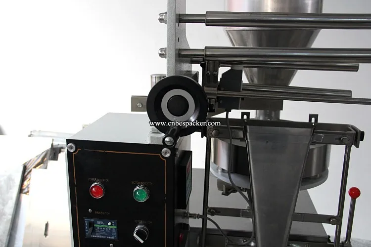 Автоматическое встать 3 производства пакетов с боковым швом гранулированных пищевых сумка упаковочная машина