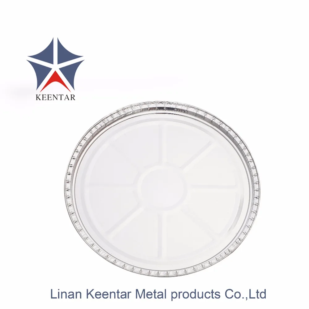 Лотки для пиццы из алюминиевой фольги, одноразовая пищевая упаковка, для хранения пищи, для выпечки, круглые 500 шт. в коробке, 8011 H24 8011/3003 H24, 0,07 мм