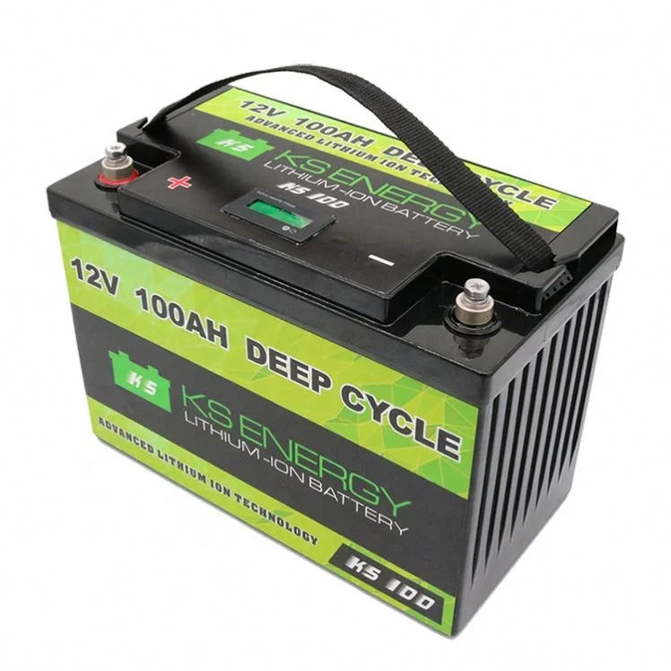 Cheap Lifepo4 12V 100Ah Front Terminal Battery With APP  control
