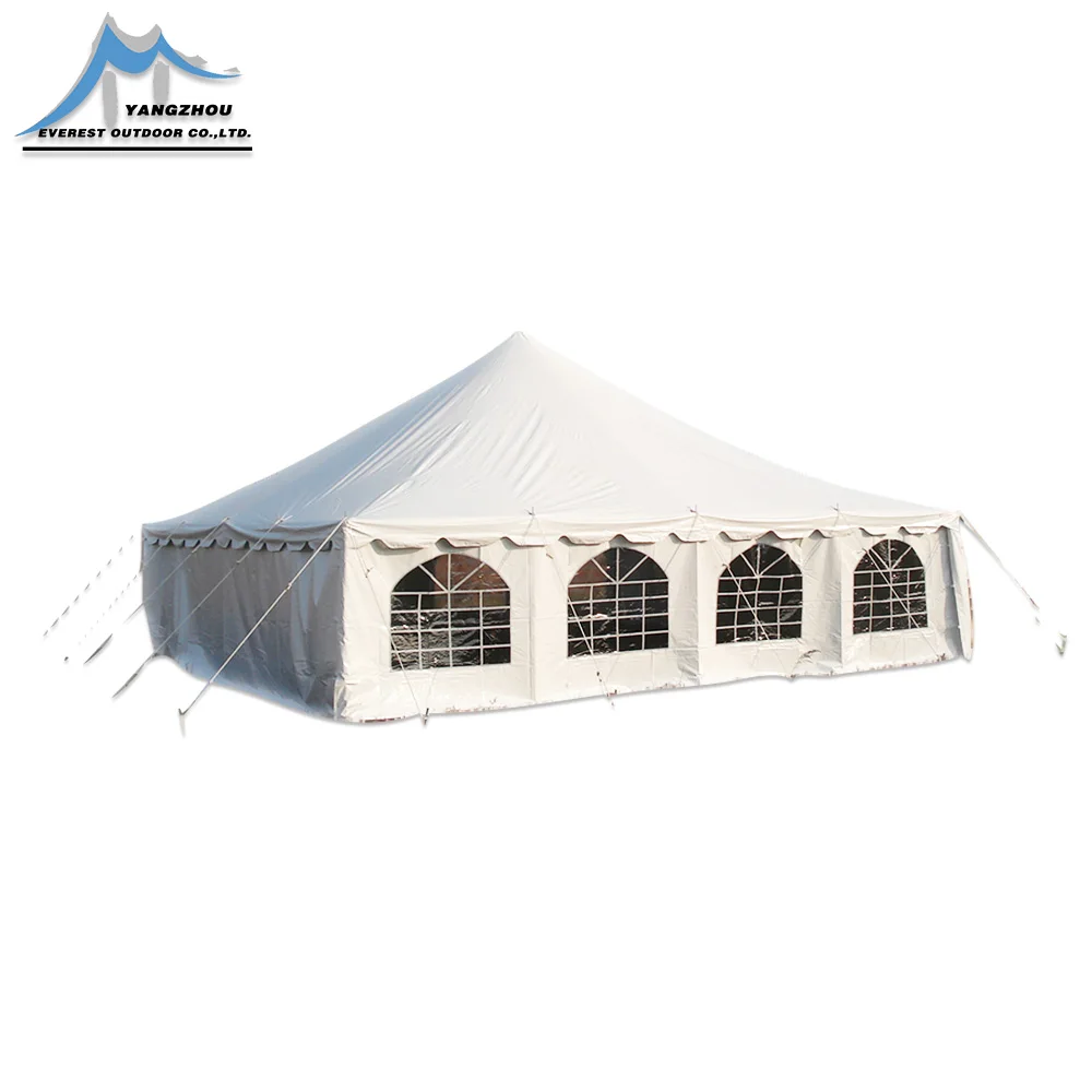 
Chinese 40x40ft pole tent for wedding or party 