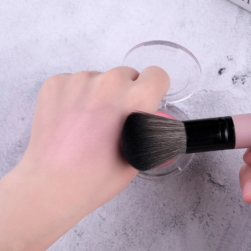 Plastic Container Ice Cream Single Color No Brush Makeup Baked Blush Makeup Blusher Pressed Blush Powder Cheek Cosmetic 12000pcs