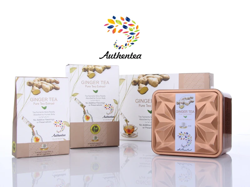 
No Sugar Additive Instant Ginger Tea Extract Powder Crystal 