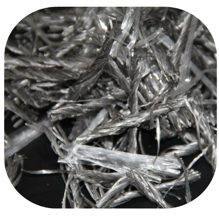 
Concrete Structural polypropylene twisted bundle fibre 