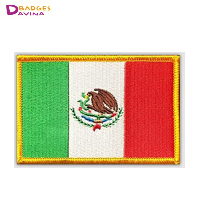 custom country USA America embroidery patches flag