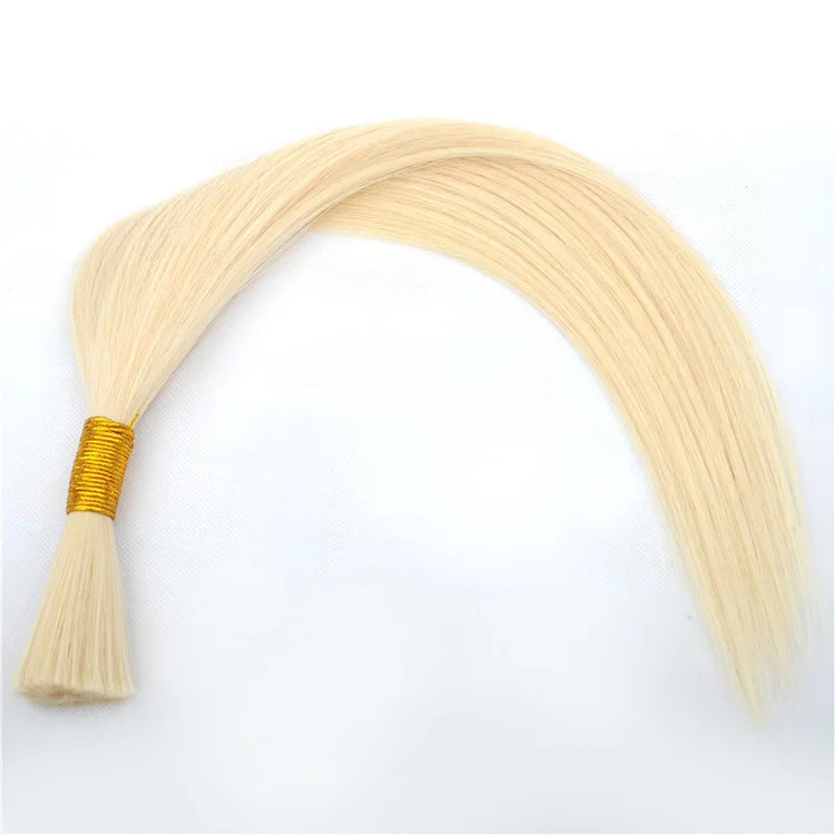 Hot selling Different Types Top Grade virgin hair 613 blonde hair extension Russian bulk human hair wigs cabelo for beauty