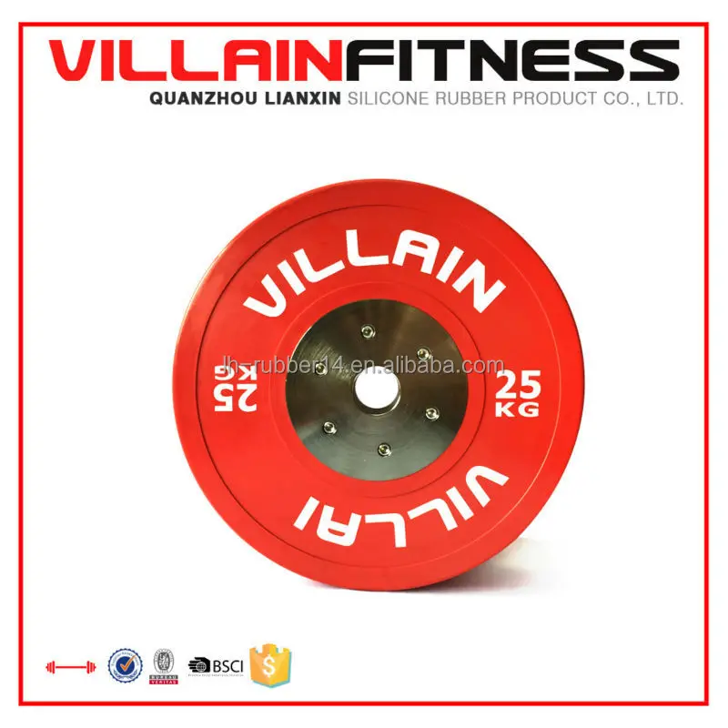 CF Professional Rubber Colored Bumper Plate 2015