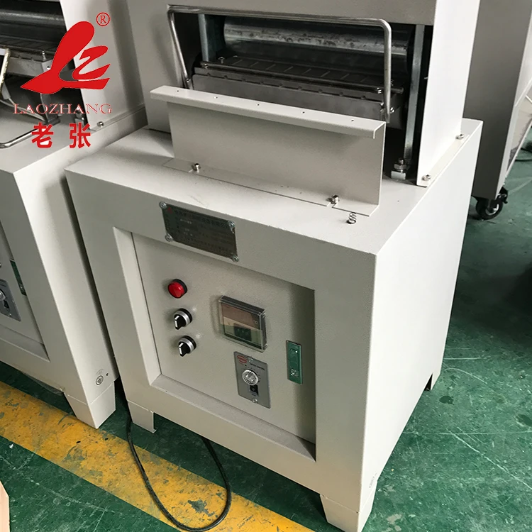 China factory can adjusted ironing speed sweatband ironing machine