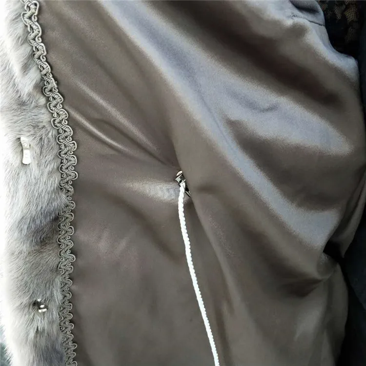 ALICEFUR High quality luxury women fashion middle length mink coat real natural mink fur coat for sale