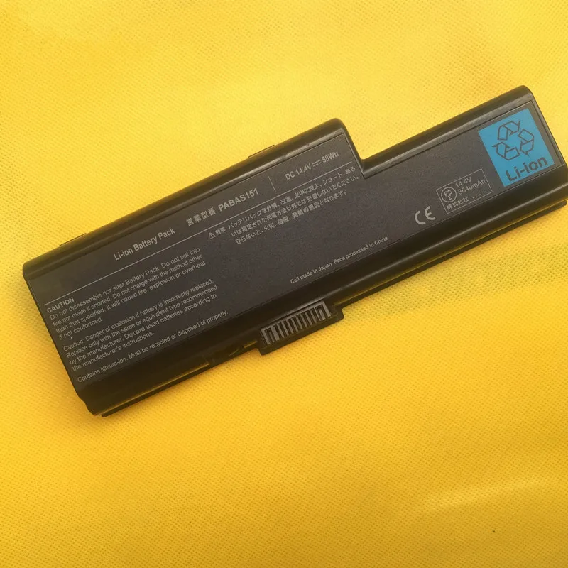 14.4V 4000mAh Laptop Battery PA3640U-1BRS PA3640U-1BAS PABAS121 For Toshiba for Qosmio F50 F55 Series F50-01U F55-Q502
