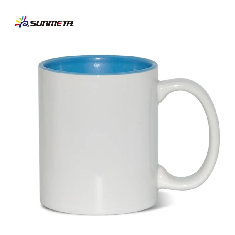 Sunmeta Ceramic 11oz Sublimation Mug Blank Sublimation color mug with Custom logo