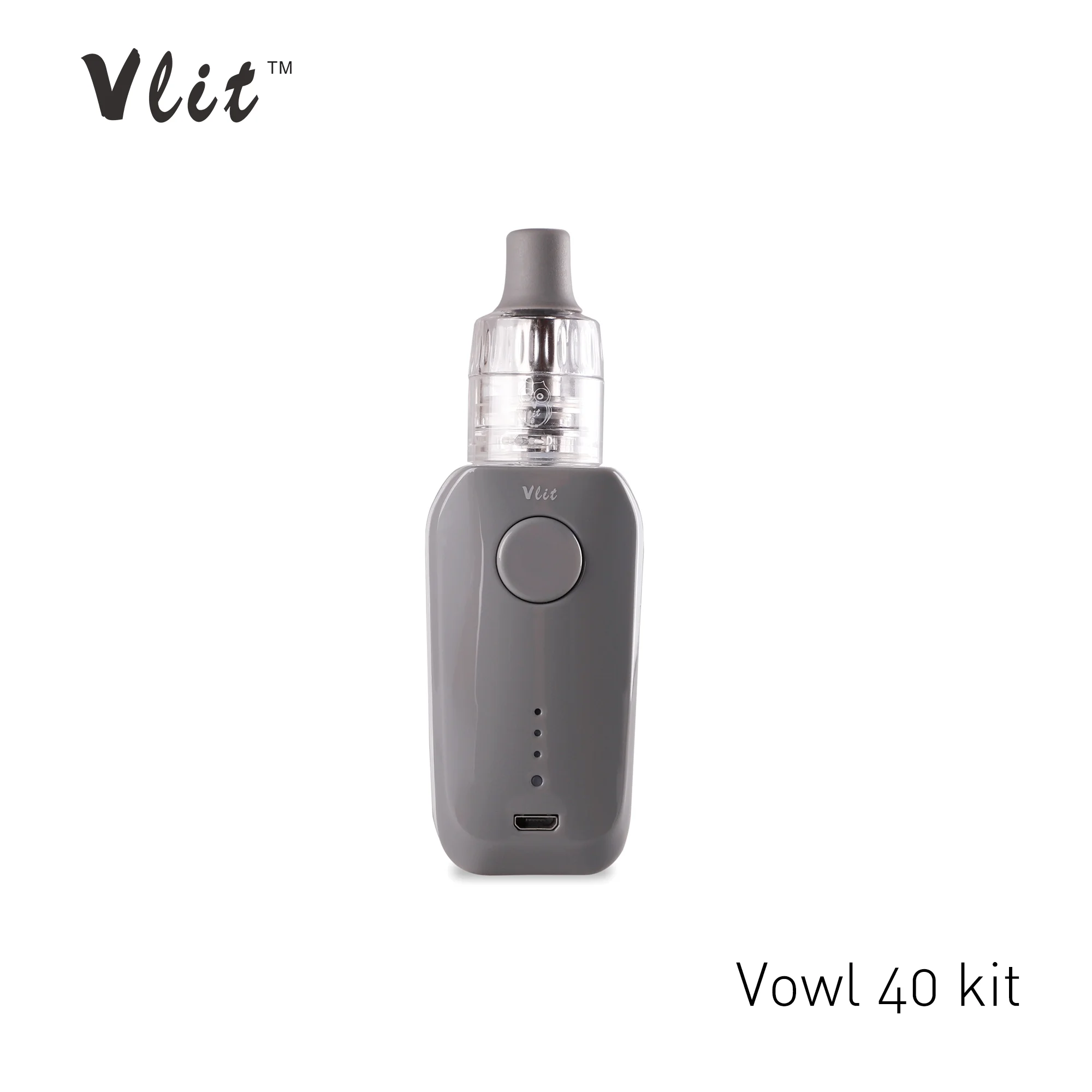 Newest amazon electronic cigarette vape starter Vlit Vowl 40 kit with Preco MTL tank vape pen electronic cigarette