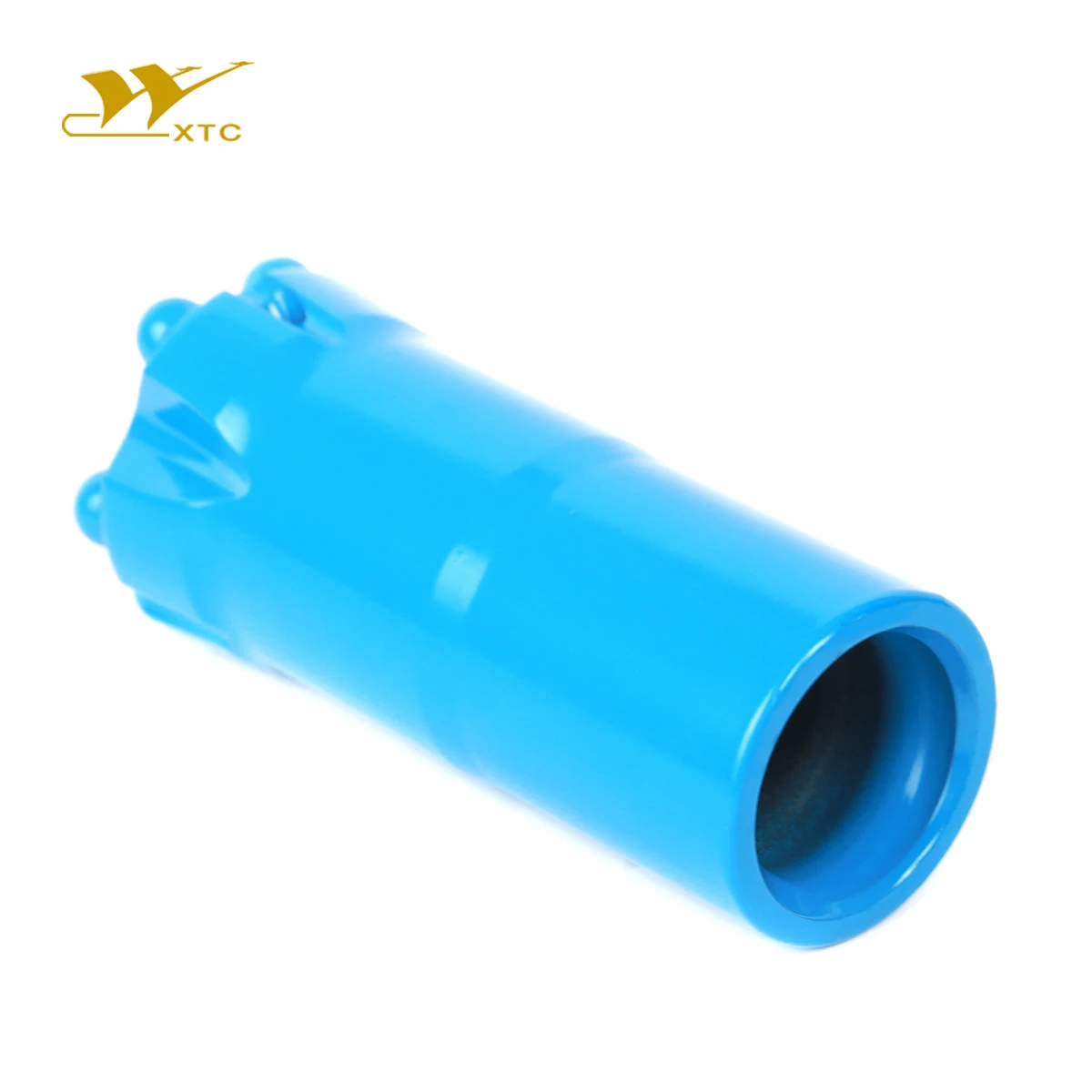 Expert in drilling engin Threaded Blue Tungsten Carbide Flat Face Hydro-electrical Engineering Etc. Thread Mining Button Atlas Copco Rock Drill Bits Drilling tool making