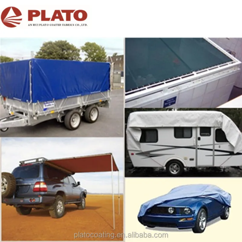 1000 Denier tarpaulin flexible pvc coated polyester fabric