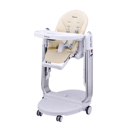 EN14988  3 in 1 Swing  feeding aluminum and plastic baby high chair for kids