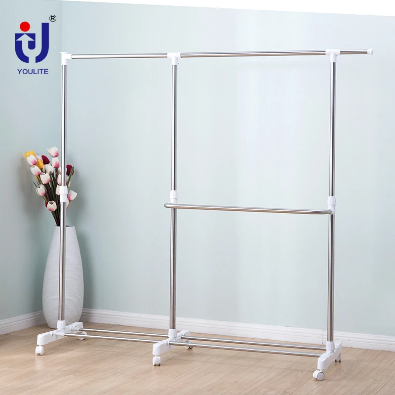 Excellent quality standing folding clothes display drying rack