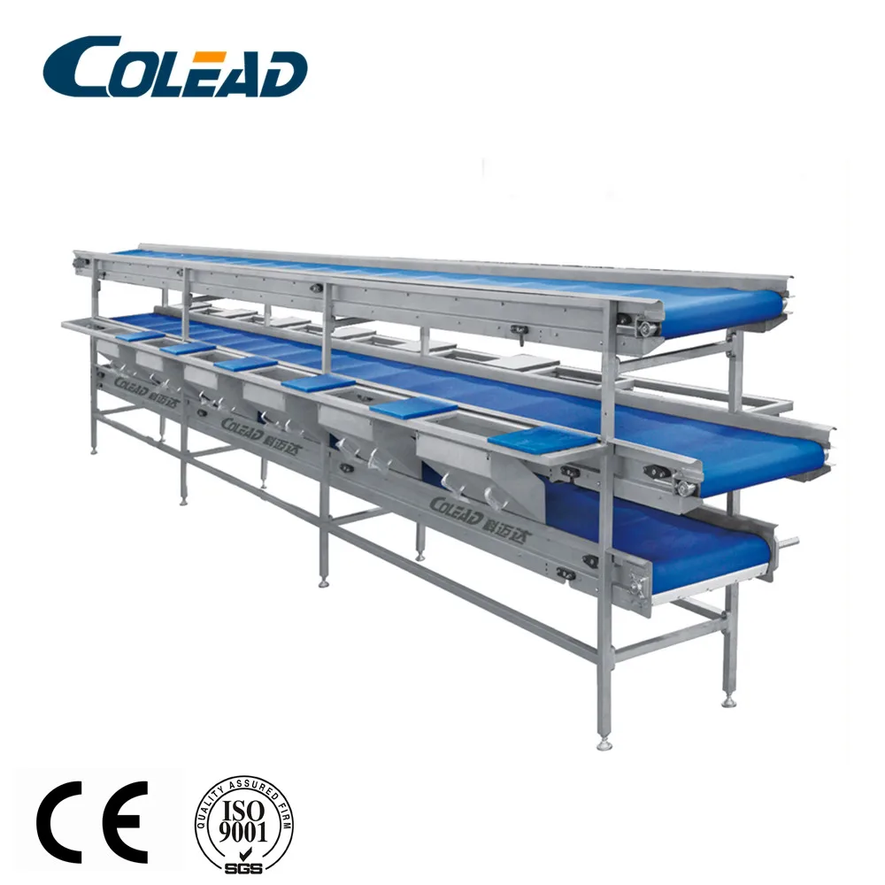 Colead factory direct  4 station vegetable manual picking station for food industry