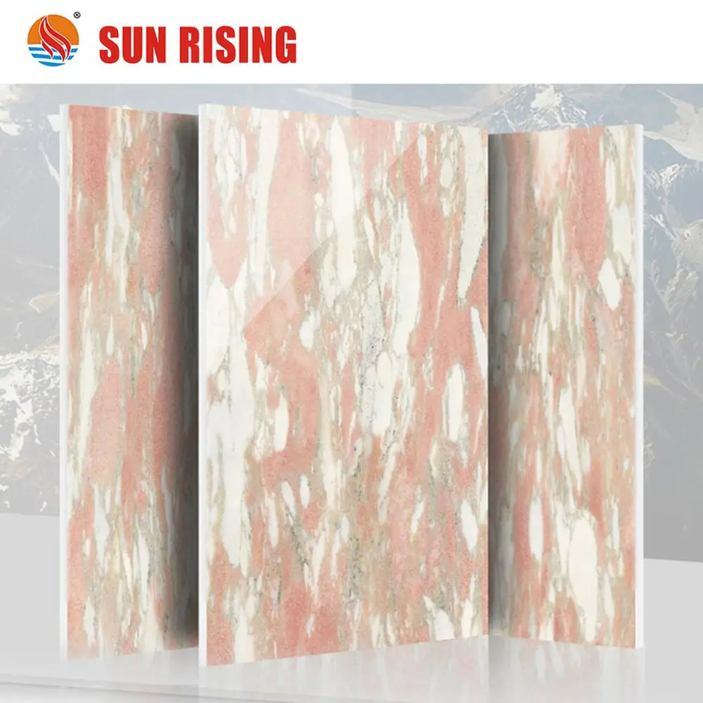 Натуральный розовый норвежский мрамор