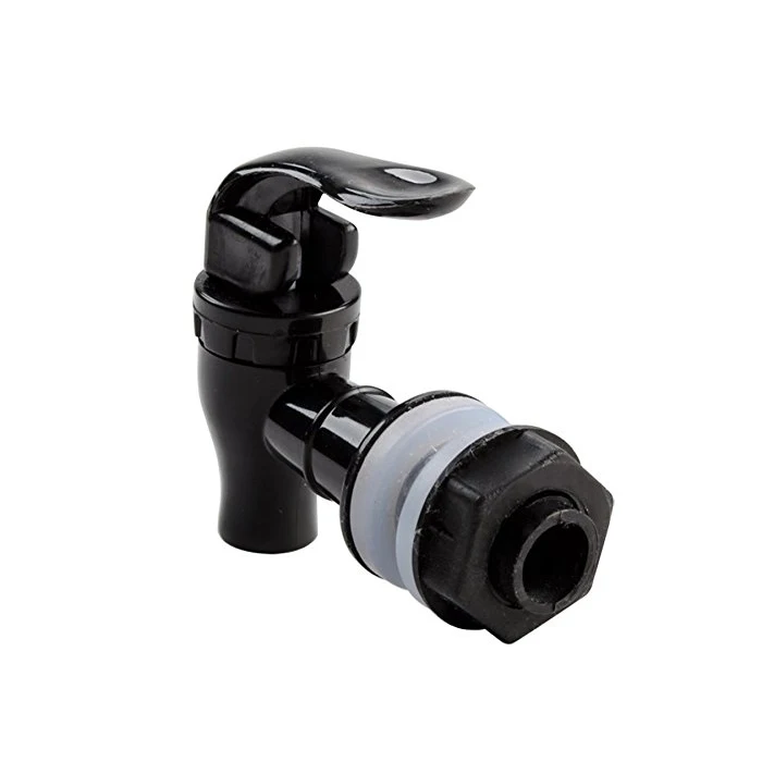 Replacement Black Spigot for Core Glass Beverage Dispensers