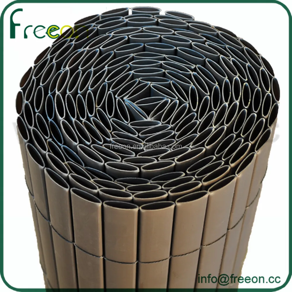green pvc simple face fence 1x3m,plastic garden fence
