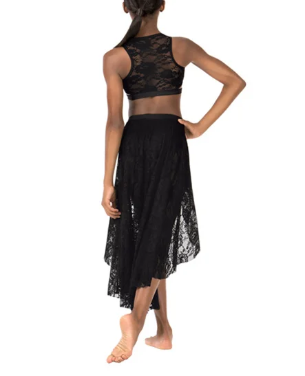 Child Lace Ballet Belly Dance Skirt Sexy Girls Photos with Mini Skirt hss2222