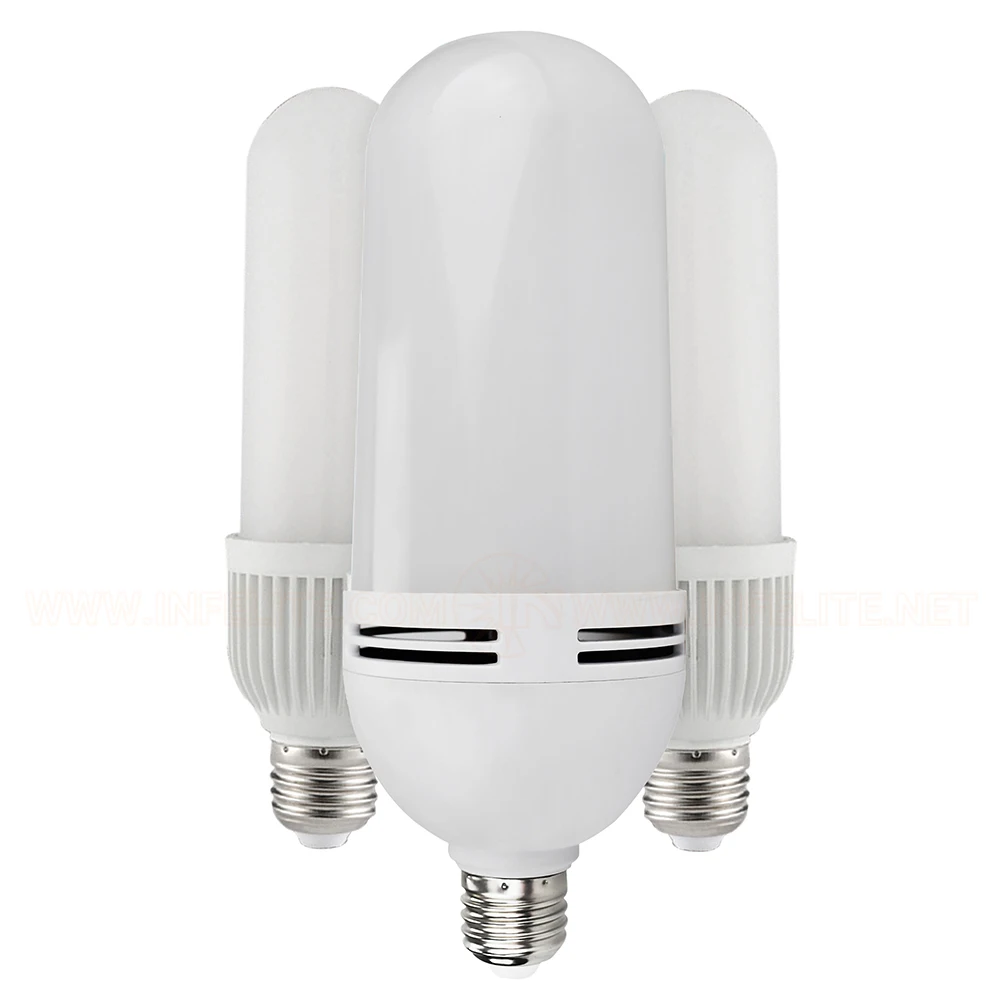 IN-CL101 SMD2835 E26 E27 Milky Cover Cylindrical Rocket Shape 7W 12W 18W 25W 30W LED Corn Bulb Light Lamp Lampada