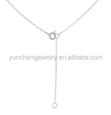 Bezel White Gold Diamond Heart Pendant in 925 Sterling Silver